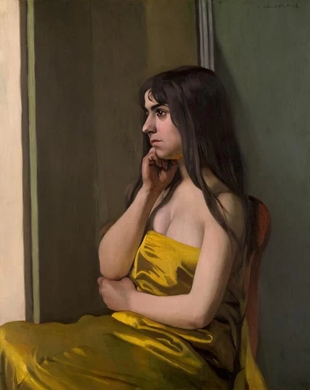 Félix Vallotton - 241, Il tessuto giallo